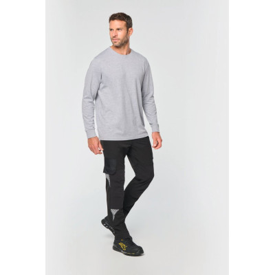 Recycled multi pocket stretch trousers